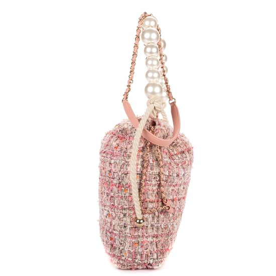 Ltd. Ed. Tweed Mini Pearl Bucket schoudertas - Image 3