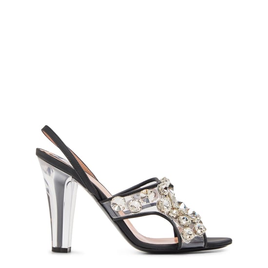 Women's Moschino Heeled Sandals in Transparent - Image 1