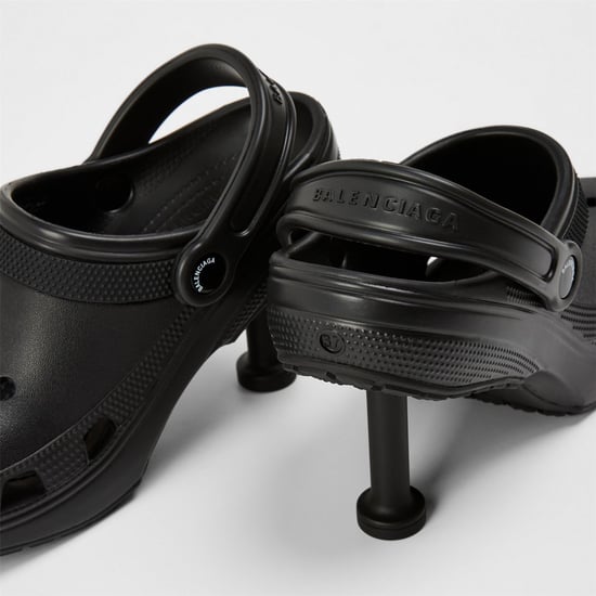 Women's Balenciaga Adjustable Ankle Strap Heeled Sandals in Black - Image 3