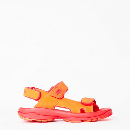 Men's Balenciaga Flat Sandals in Orange/Red - Image 1