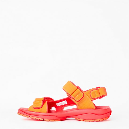 Men's Balenciaga Flat Sandals in Orange/Red - Image 2