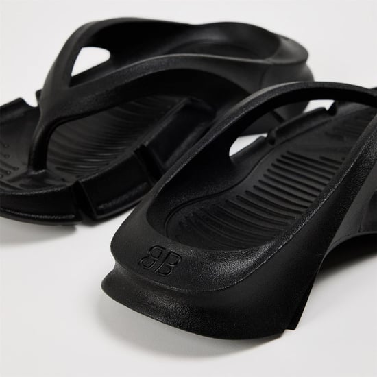 Women's Balenciaga Flat Sandals in Black - Image 3