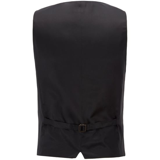 Men's Boss Waistcoat in Dark Grey - Image 6