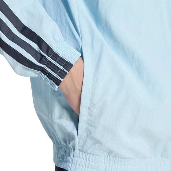 Men's adidas Tracksuit Top in Icey Blue/Night - Image 5