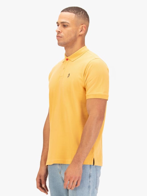 Luke 1977 Men's New Mead Polo in Amber - Image 3