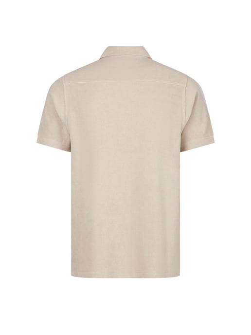 Luke 1977 Men's Lye Cord Shirt in Stone - Image 5