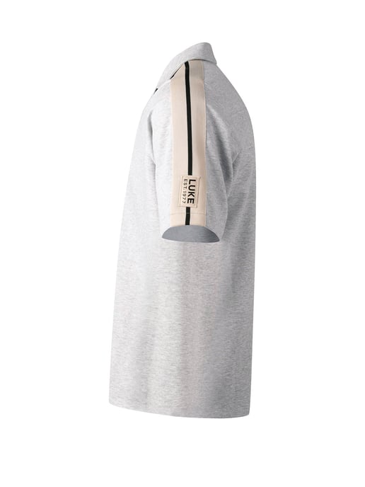 Luke 1977 Men's Peking Shirt in Mid Mrl Grey - Image 5