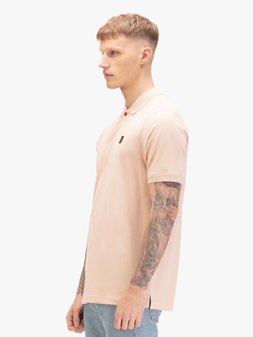 Luke 1977 Men's New Mead 1000 Polo in Washed Pink - Image 3