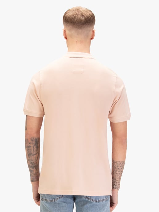 Luke 1977 Men's New Mead 1000 Polo in Washed Pink - Image 4