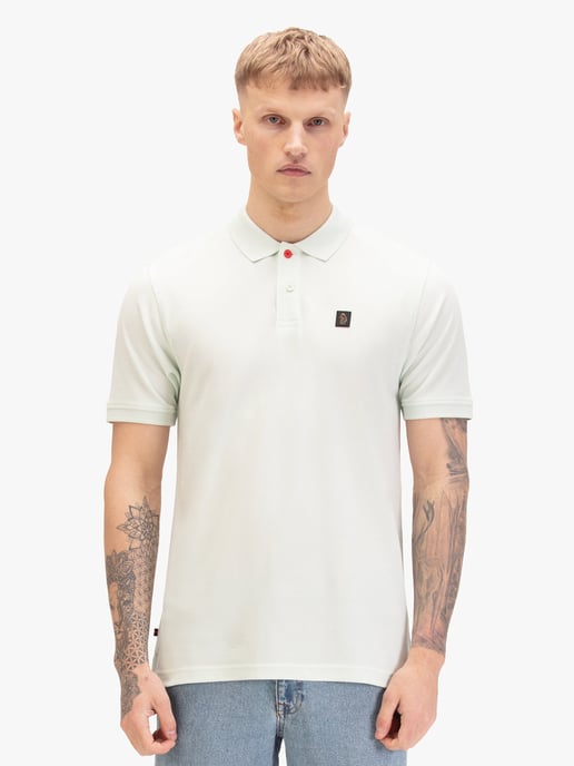 Luke 1977 Men's New Mead 1000 Polo in Washed Mint - Image 2