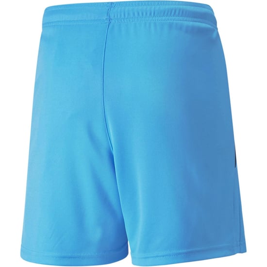 Boys Puma Teamliga Shorts Jr Football Short Unisex Kids in BlueAtoll-Black - Image 2