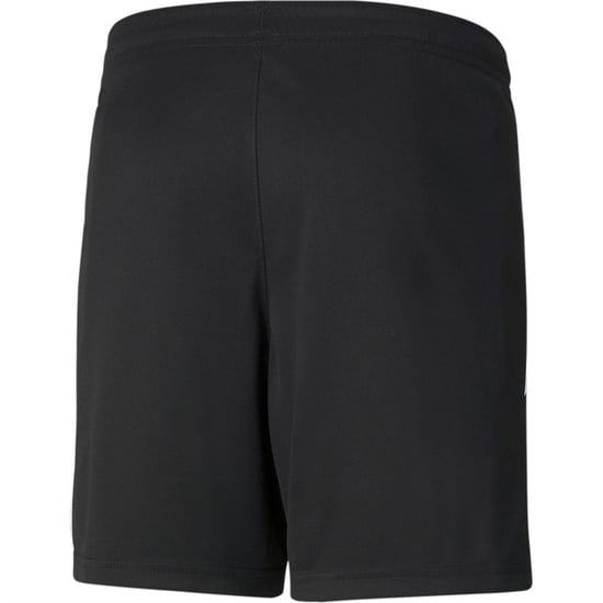 Boys Puma Teamliga Training Shorts Jr Football Short Unisex Kids in Black-White - Image 2