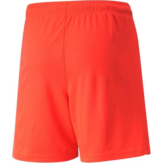 Boys Puma Teamliga Shorts Jr Football Short Unisex Kids in NrgyRed-Black - Image 2