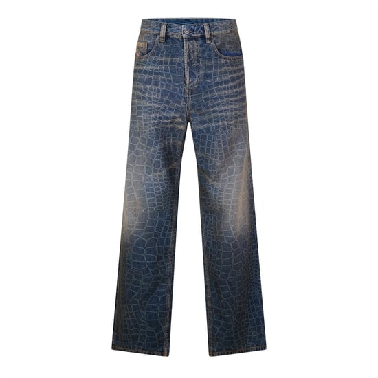 Men's Diesel Cl 2001 D Mac in Blue Denim - Image 1