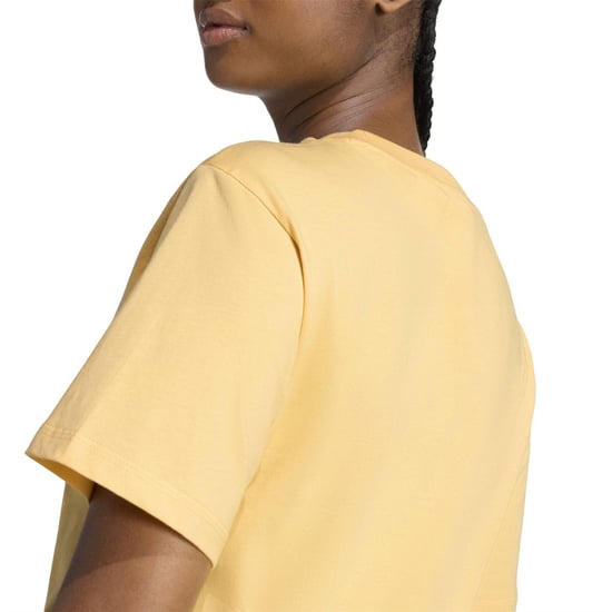 Women's adidas T-Shirt in Semi Ice Tanger - Image 4