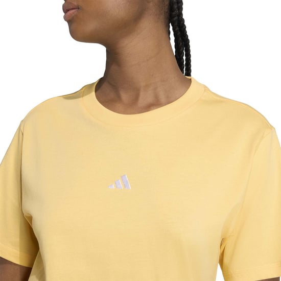 Women's adidas T-Shirt in Semi Ice Tanger - Image 5