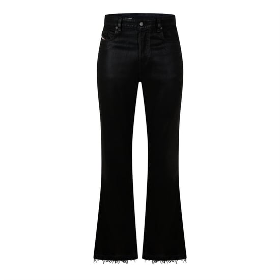 Men's Diesel 1998 D Buck Bootcut Jeans in Black/Grey De - Image 1