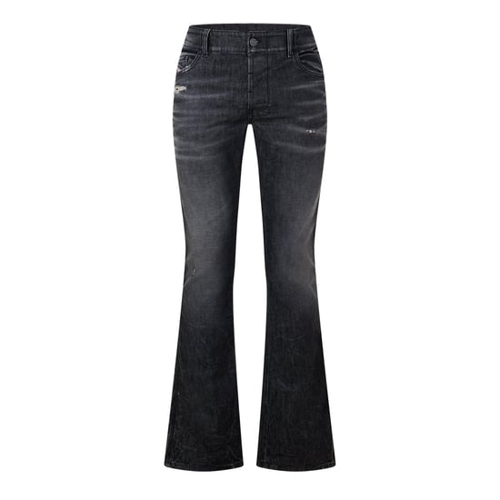 Men's Diesel D Backler Pan in Black/Grey De - Image 1