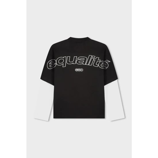 Equalité Etienne double layer longsleeve tee - Image 2