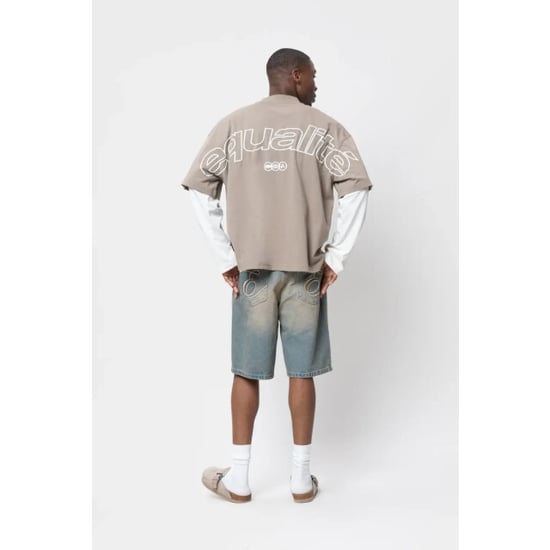Equalité Etienne double layer longsleeve tee - Image 4