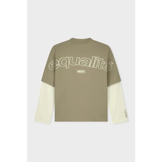Equalité Etienne double layer longsleeve tee - Image 5