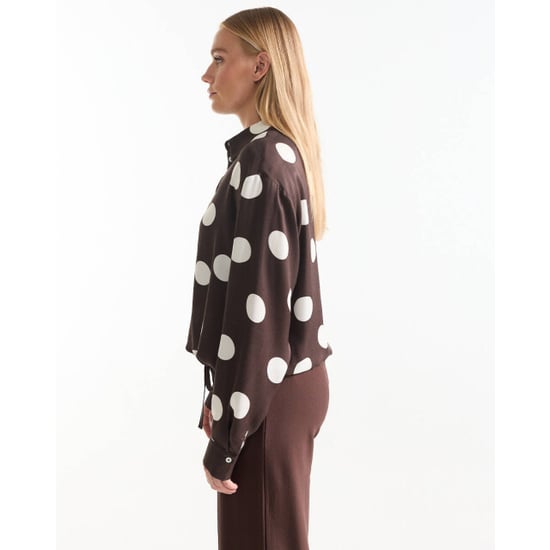 Jansen Amsterdam Blouse lange mouw dot w26 - Image 3