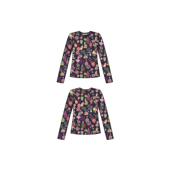 Oilily Tommorrowland l.sl. jersey crew top - Image 1