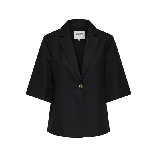 Only Onlbaia linnen blazer met halflange mouwen - Image 3