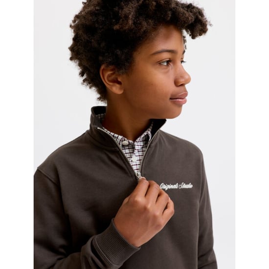 Jack & Jones Jornorrebro emb sweat high neck jnr - - Image 3