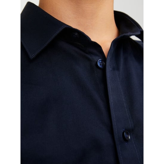 Jack & Jones Jprparma shirt ls noos jnr navy - Image 2