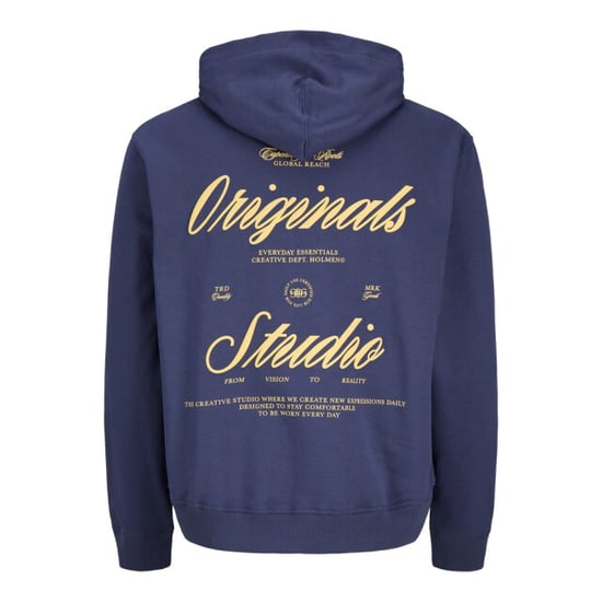 Jack & Jones Jornorrebro typo back sweat hood sn jnr raf - Image 4