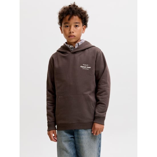 Jack & Jones Jornorrebro typo back sweat hood sn jnr - - Image 6