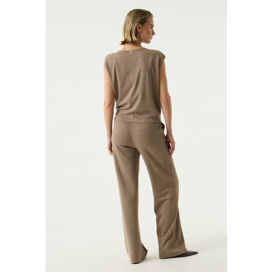 Garcia Jeans Lange taupe kleur broek taupe - Image 3