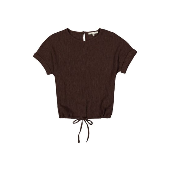 Garcia Jeans Top korte mouw met structuur - - Image 1