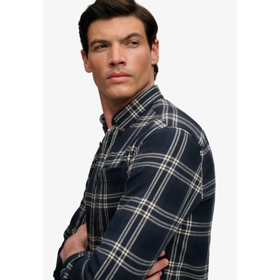 Superdry Long sleeve cotton lumberjack shirt dessin - Image 3