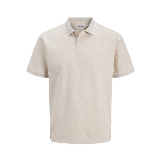 Jack & Jones Jjeaustin polo ss noos beige - Image 1