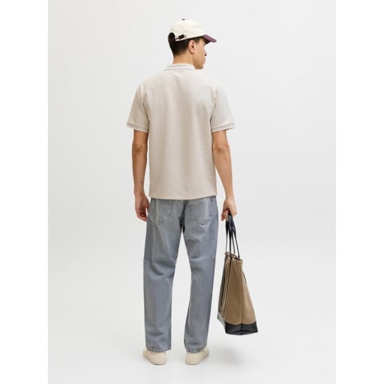 Jack & Jones Jjeaustin polo ss noos beige - Image 4