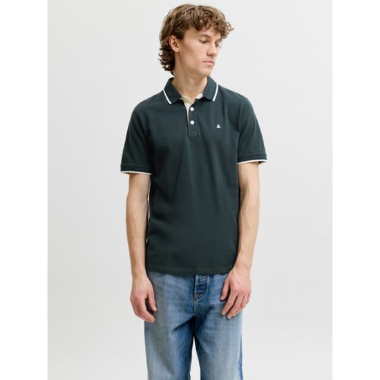 Jack & Jones Mens Polo Shirt Short Sleeve Casual Tee - Image 2