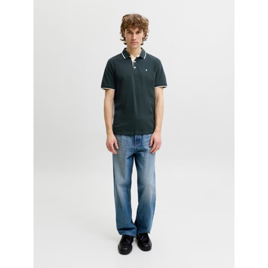 Jack & Jones Mens Polo Shirt Short Sleeve Casual Tee - Image 3