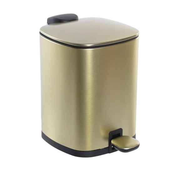 Casa di Elturo Pedaalemmer glam – 3 liter – mat goud – softclose – h24 cm – badkamer prullenbak - Image 1