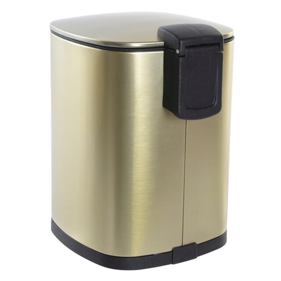 Casa di Elturo Pedaalemmer glam – 3 liter – mat goud – softclose – h24 cm – badkamer prullenbak - Image 5