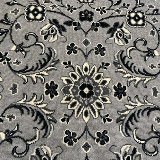 Muratap Nain klassiek vintage oosters vloerkleed zilver- 160x230 cm - Image 2