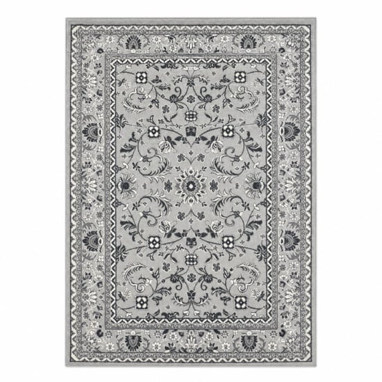 Muratap Nain klassiek vintage oosters vloerkleed zilver- 160x230 cm - Image 3