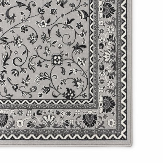 Muratap Nain klassiek vintage oosters vloerkleed zilver- 160x230 cm - Image 5