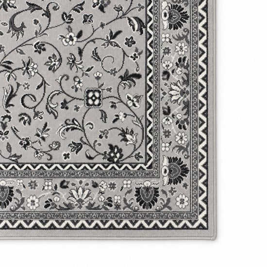 Muratap Nain klassiek vintage oosters vloerkleed zilver- 200x290 cm - Image 2