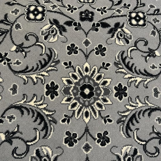 Muratap Nain klassiek vintage oosters vloerkleed zilver- 200x290 cm - Image 5
