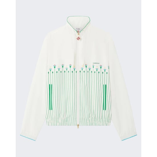 Casablanca Heren printed windbreaker jacket sporty floral stripe - Image 1