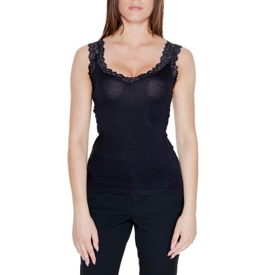 Lace Cami Top Sleeveless Scoop Neck - Image 3