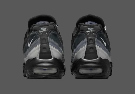 Nike Air Max 95 Black Grey Gradient Trainers  - Image 4