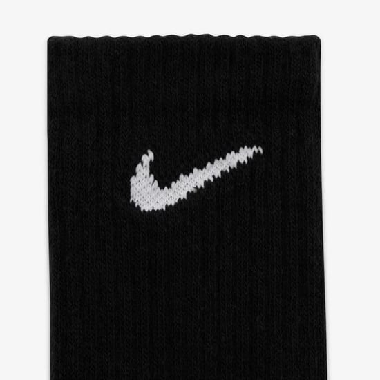 Nike Lightweight Training Unisex Black Crew Socks SX7676 (3 Pairs) - Image 4
